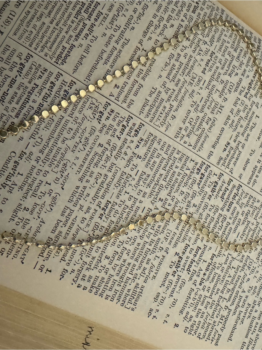 Minimalist Gold Dot Link Necklace - Women's Jewelry